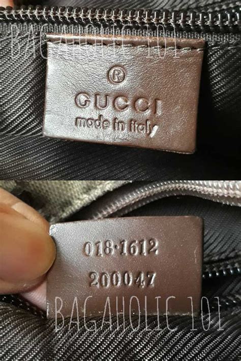 borsa gucci falsa|gucci bag serial number lookup.